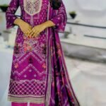 Marshall Pure Cotton Stylish Three Piece