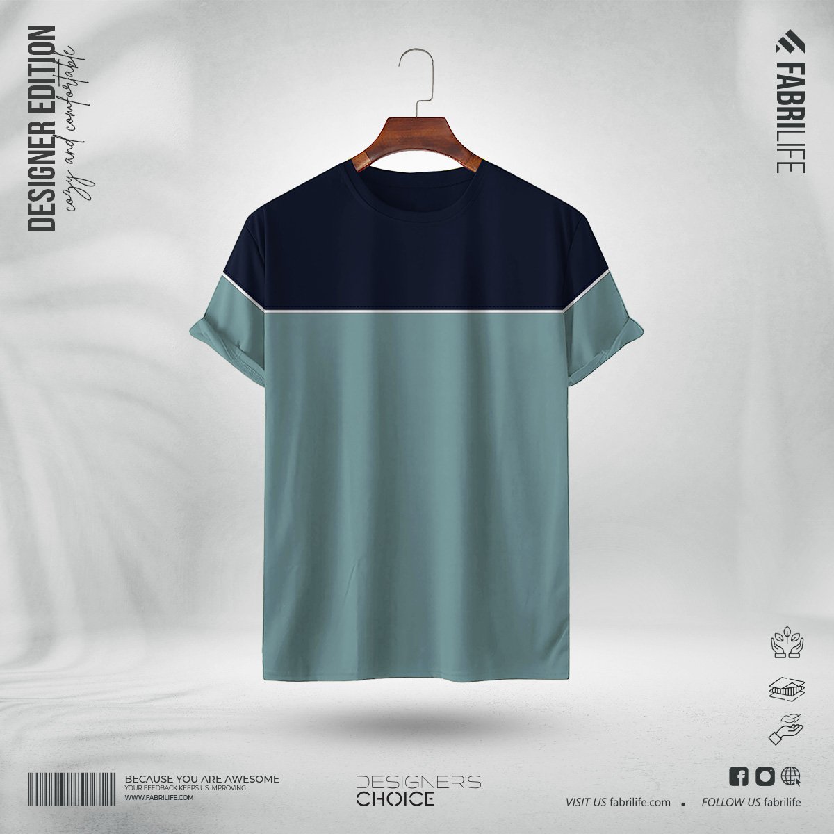 660a8ca543346-square Mens Premium T-Shirt - Instantaneous - Image 1